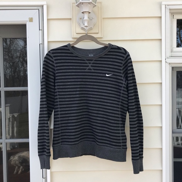 Nike Sweaters - Nike Striped Crewneck